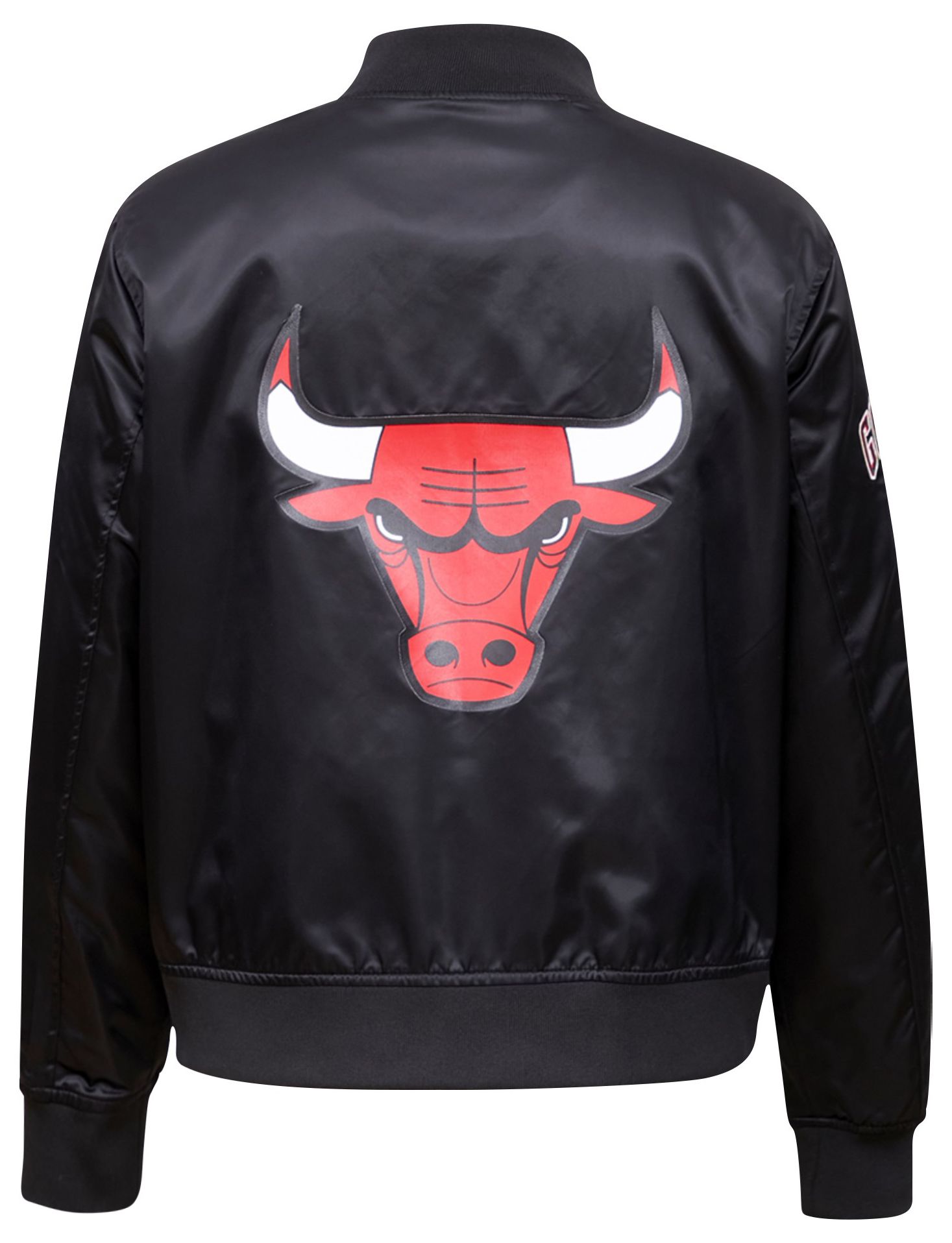 Pro Standard Women's Chicago Bulls Black Classic Satin Jacket product image
