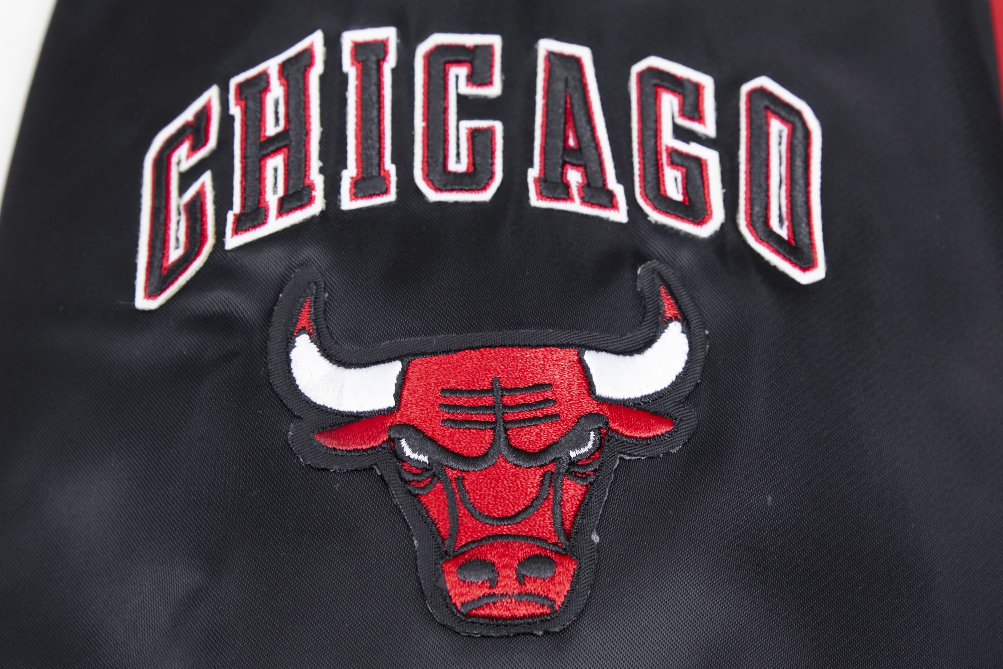 Pro Standard Women's Chicago Bulls Black Classic Satin Jacket product image