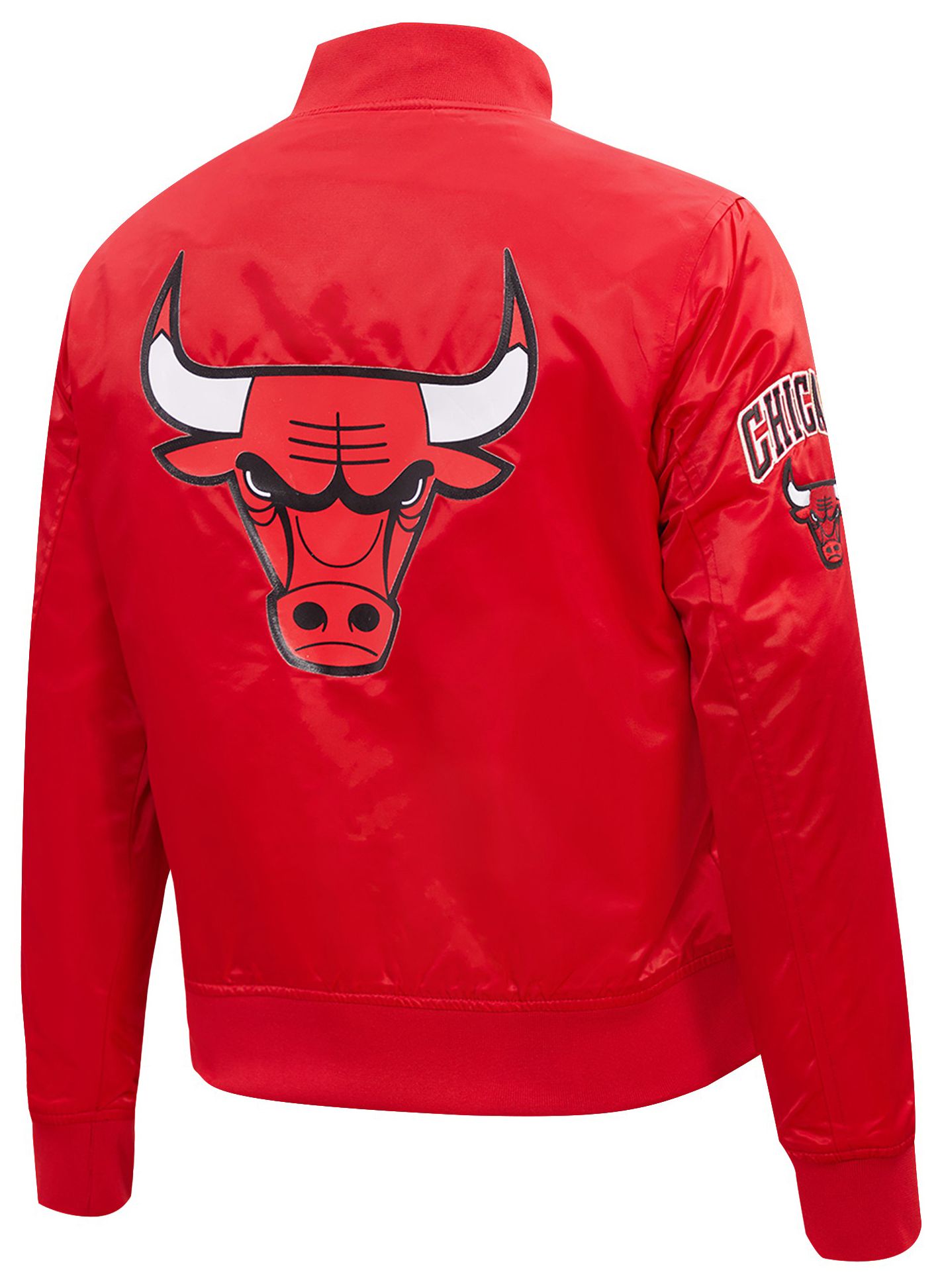 Pro Standard Women's Chicago Bulls Red Classic Satin Jacket product image