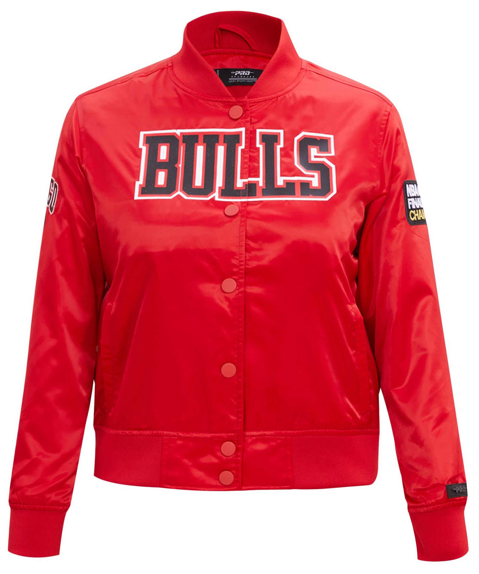 Pro Standard Women's Chicago Bulls Red Classic Satin Jacket product image
