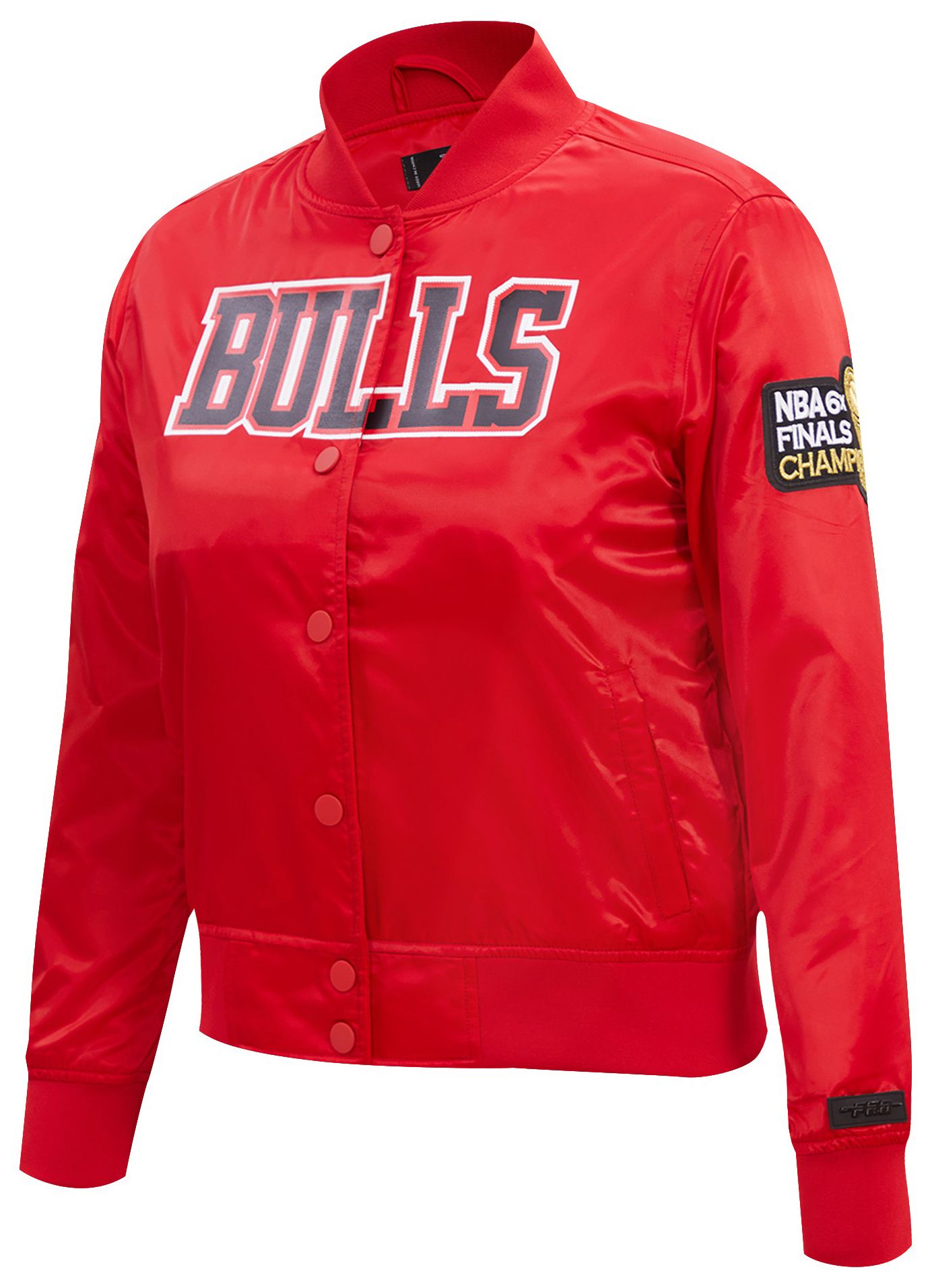 Pro Standard Women's Chicago Bulls Red Classic Satin Jacket product image
