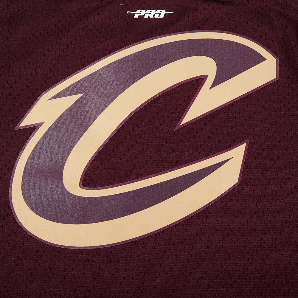 Pro Standard Men's Cleveland Cavaliers Red Classic Mesh Button Down Shirt product image