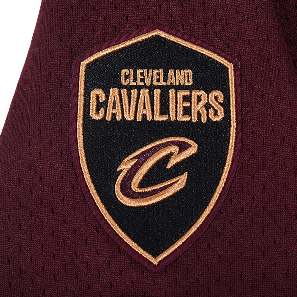 Pro Standard Men's Cleveland Cavaliers Red Classic Mesh Button Down Shirt product image