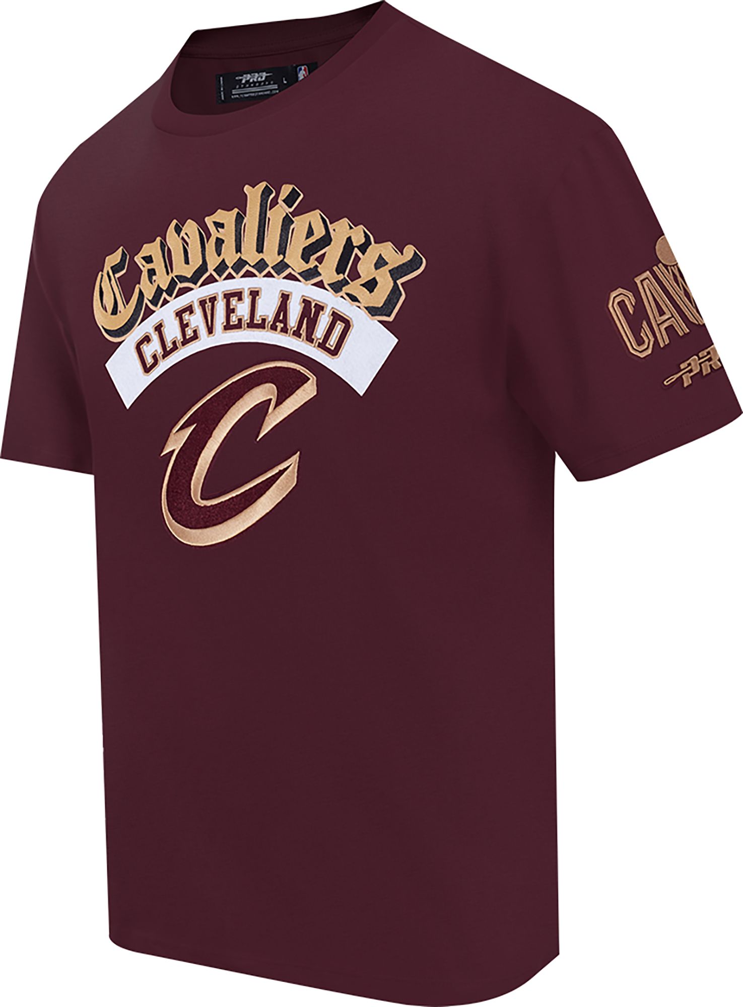 Pro Standard Men's Cleveland Cavaliers Wine Best Of Drop Shoulder T-Shirt product image