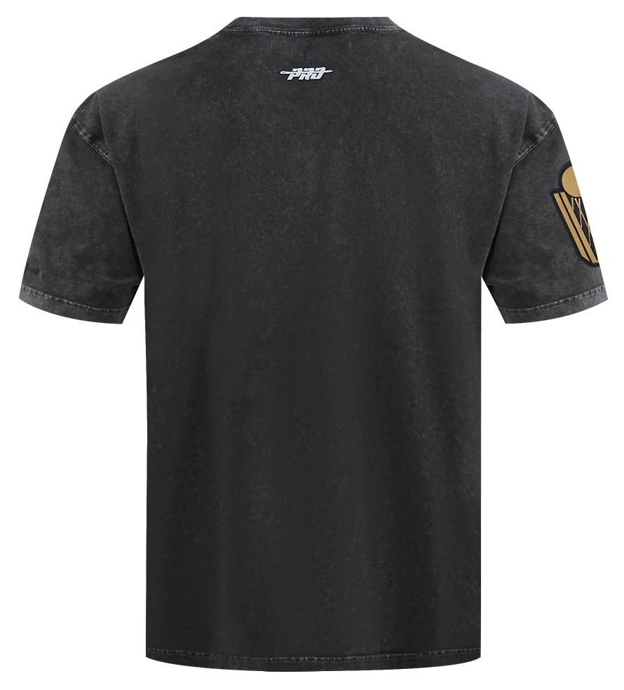 Pro Standard Men's Cleveland Cavaliers Black Fire And Roses Washed T-Shirt product image