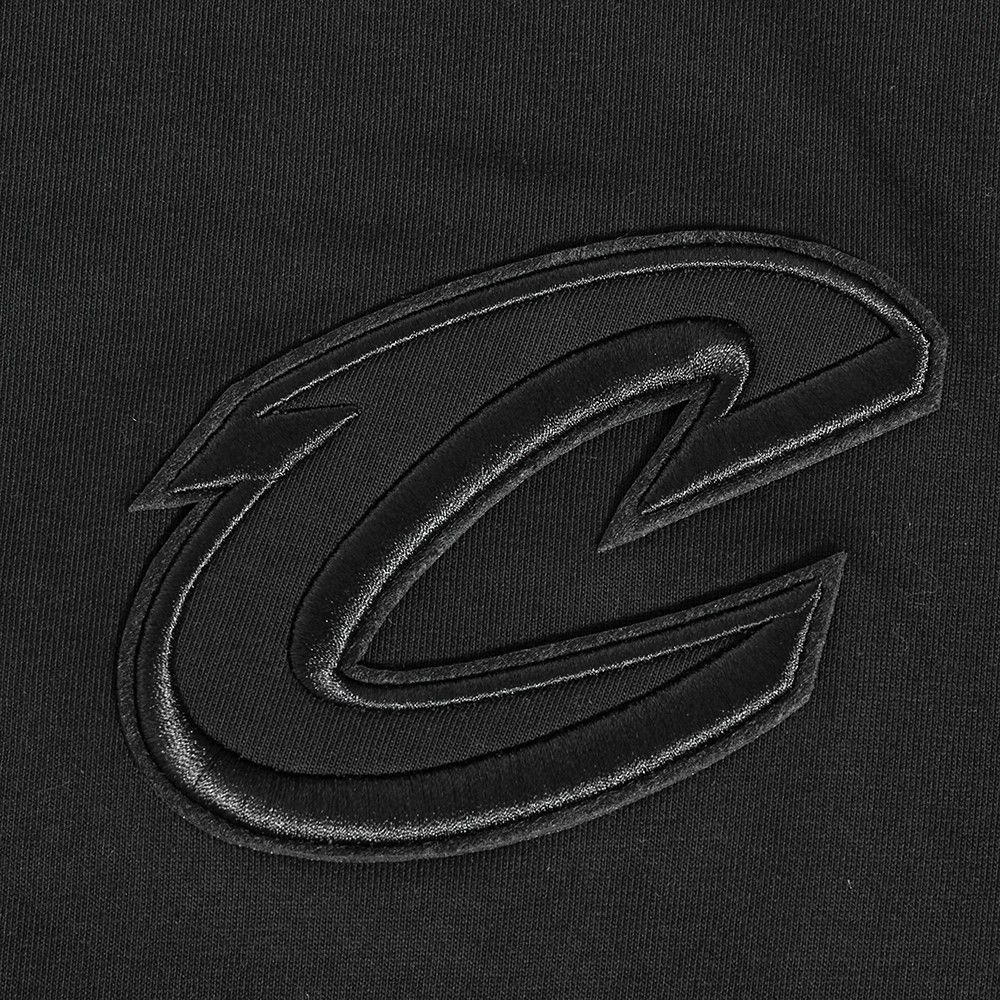 Pro Standard Men's Cleveland Cavaliers Black Neutral Drop Shoulder Short Sleeve T-Shirt product image