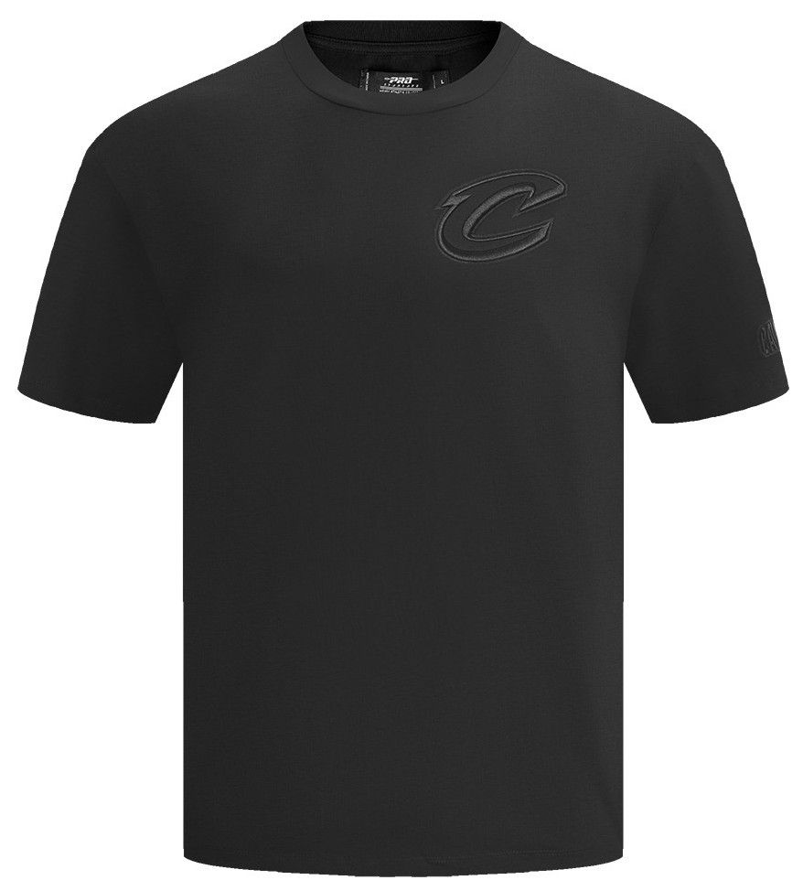 Pro Standard Men's Cleveland Cavaliers Black Neutral Drop Shoulder Short Sleeve T-Shirt product image