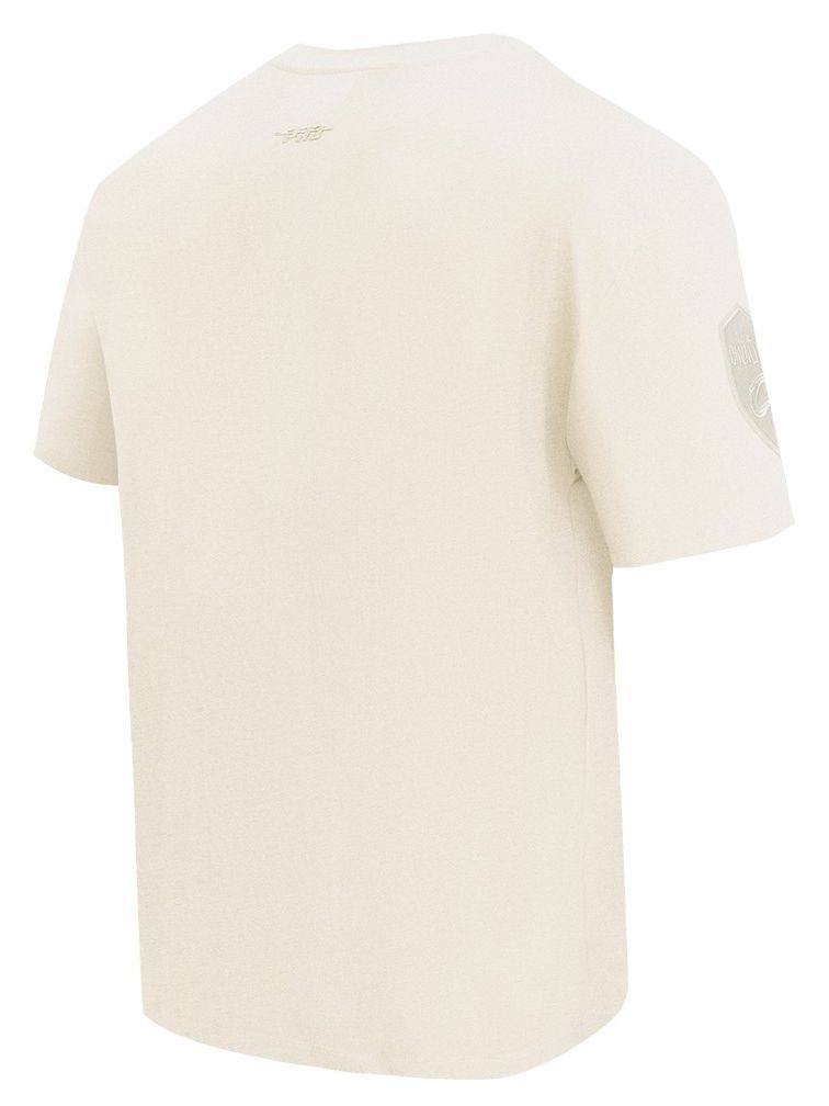 Pro Standard Men's Cleveland Cavaliers Off White Neutral Drop Shoulder Short Sleeve T-Shirt product image