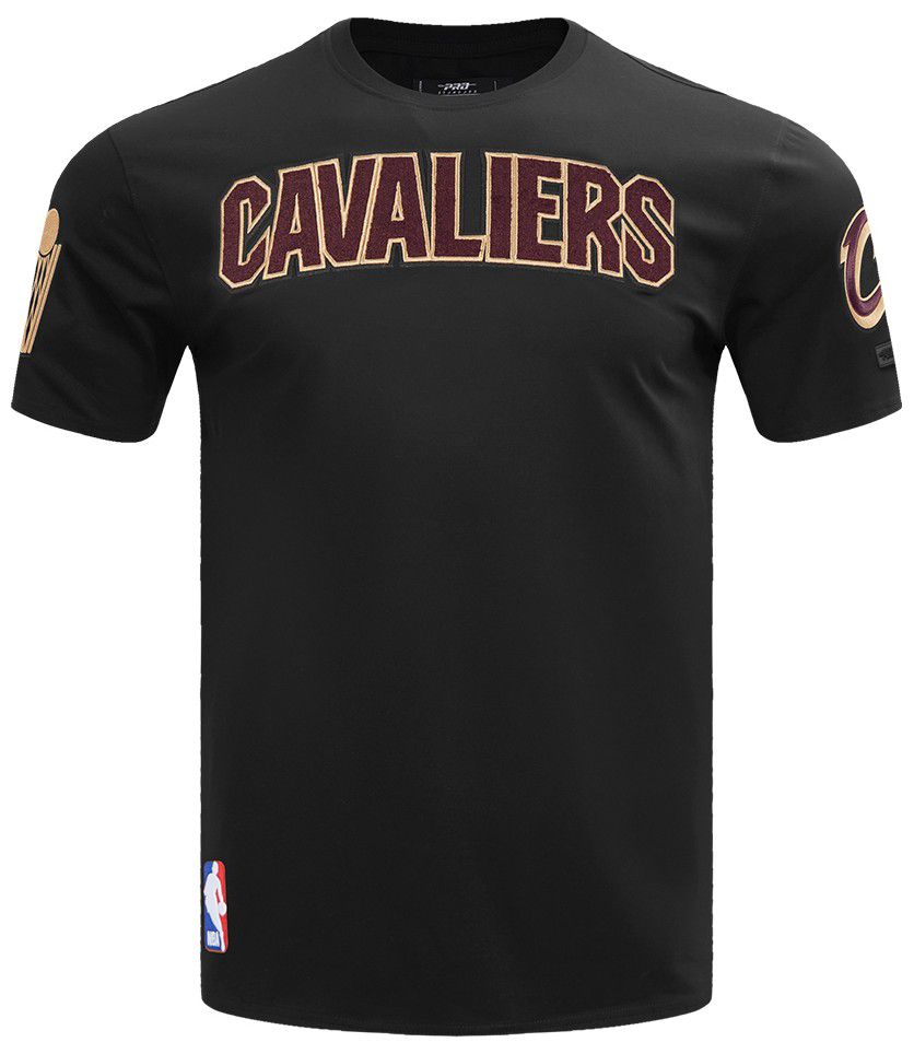 Pro Standard Men's Cleveland Cavaliers Black Classic Chenille T-Shirt product image