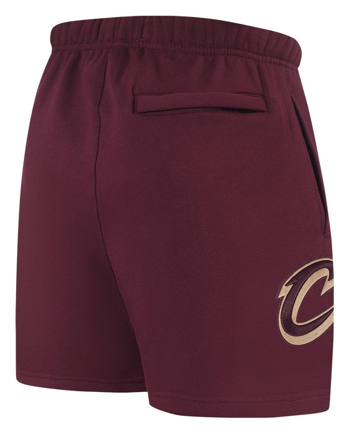 Pro Standard Men's Cleveland Cavaliers Maroon City Arch Fleece Short product image