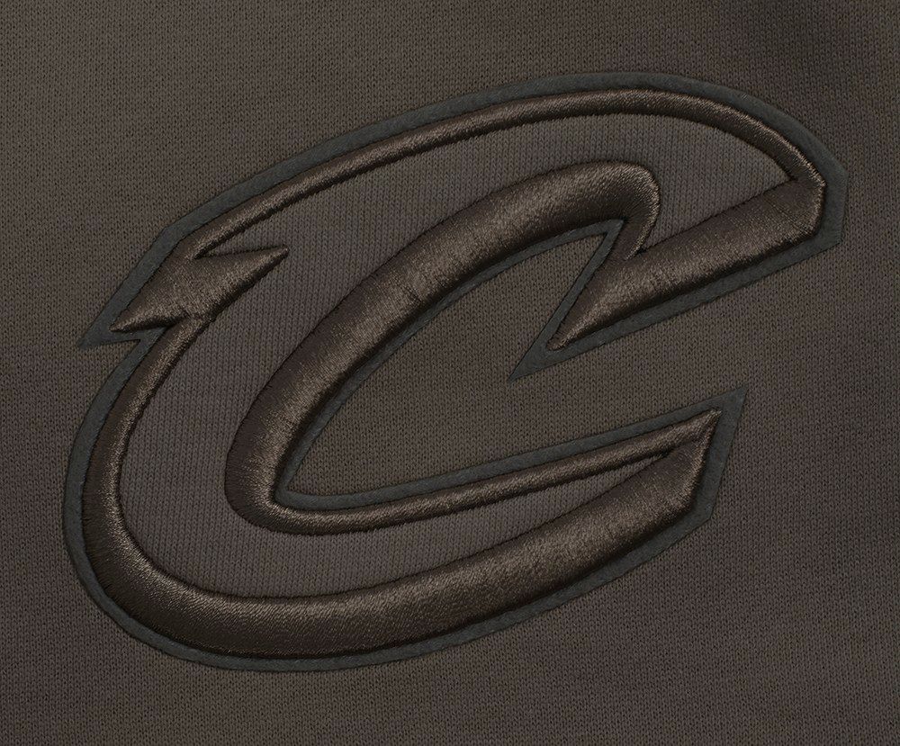 Pro Standard Men's Cleveland Cavaliers Taupe Neutral Fleece Shorts product image