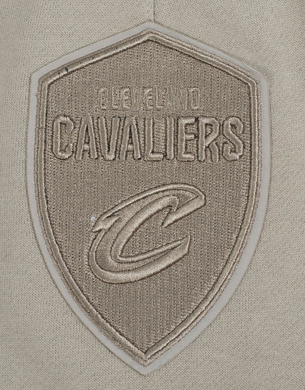 Pro Standard Men's Cleveland Cavaliers Taupe Neutral Fleece Shorts product image