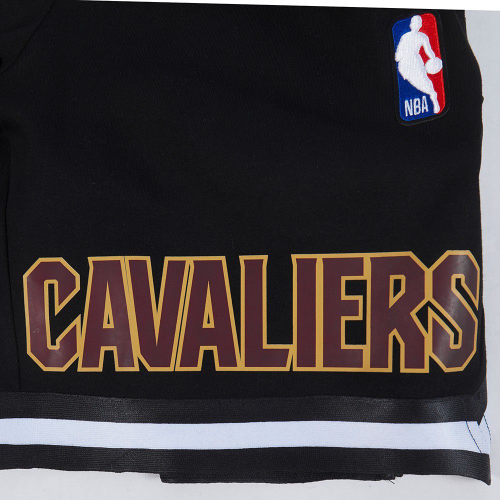 Pro Standard Men's Cleveland Cavaliers Black Classic Chenille Shorts product image
