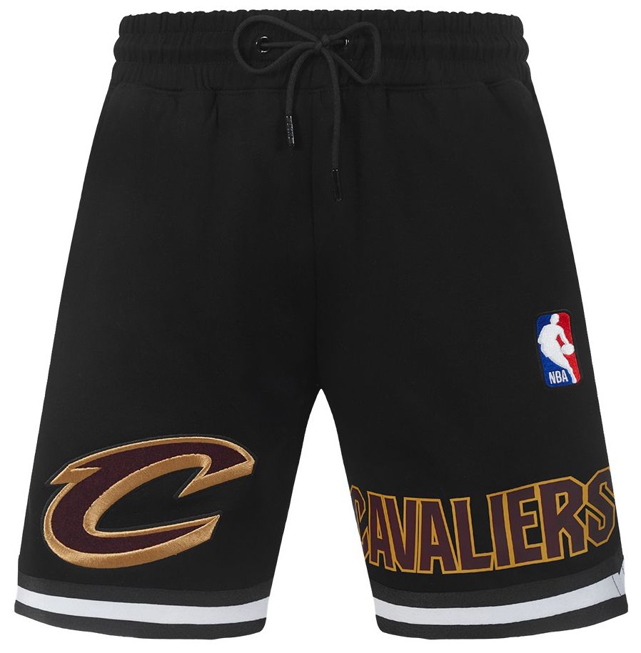 Pro Standard Men's Cleveland Cavaliers Black Classic Chenille Shorts product image