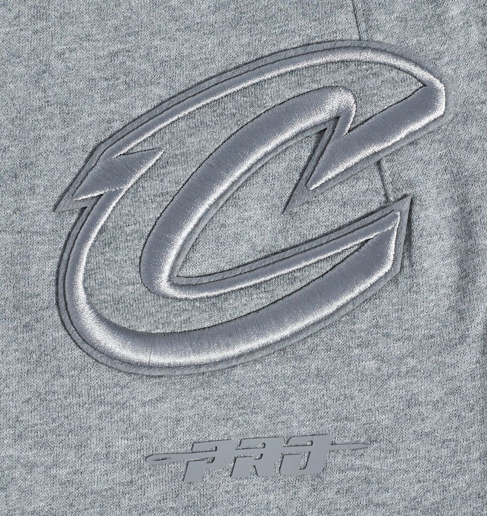 Pro Standard Men's Cleveland Cavaliers Gray Neutral Fleece Sweatpants product image