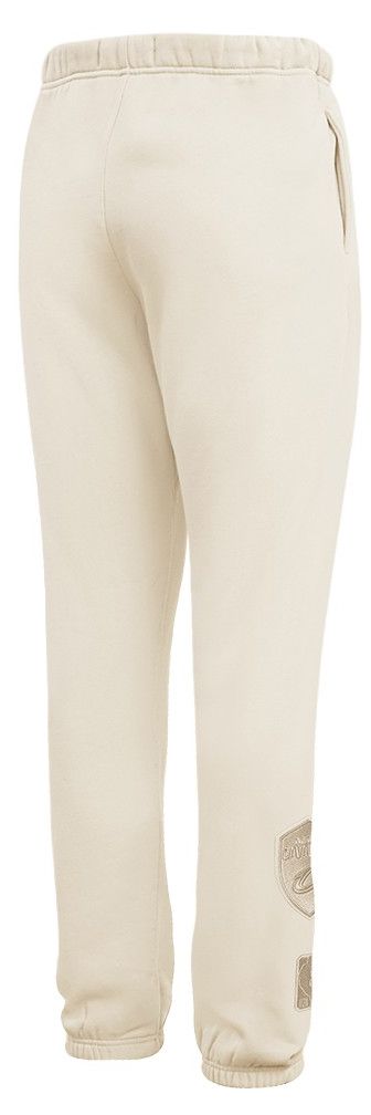 Pro Standard Men's Cleveland Cavaliers Off White Neutral Fleece Sweatpants product image