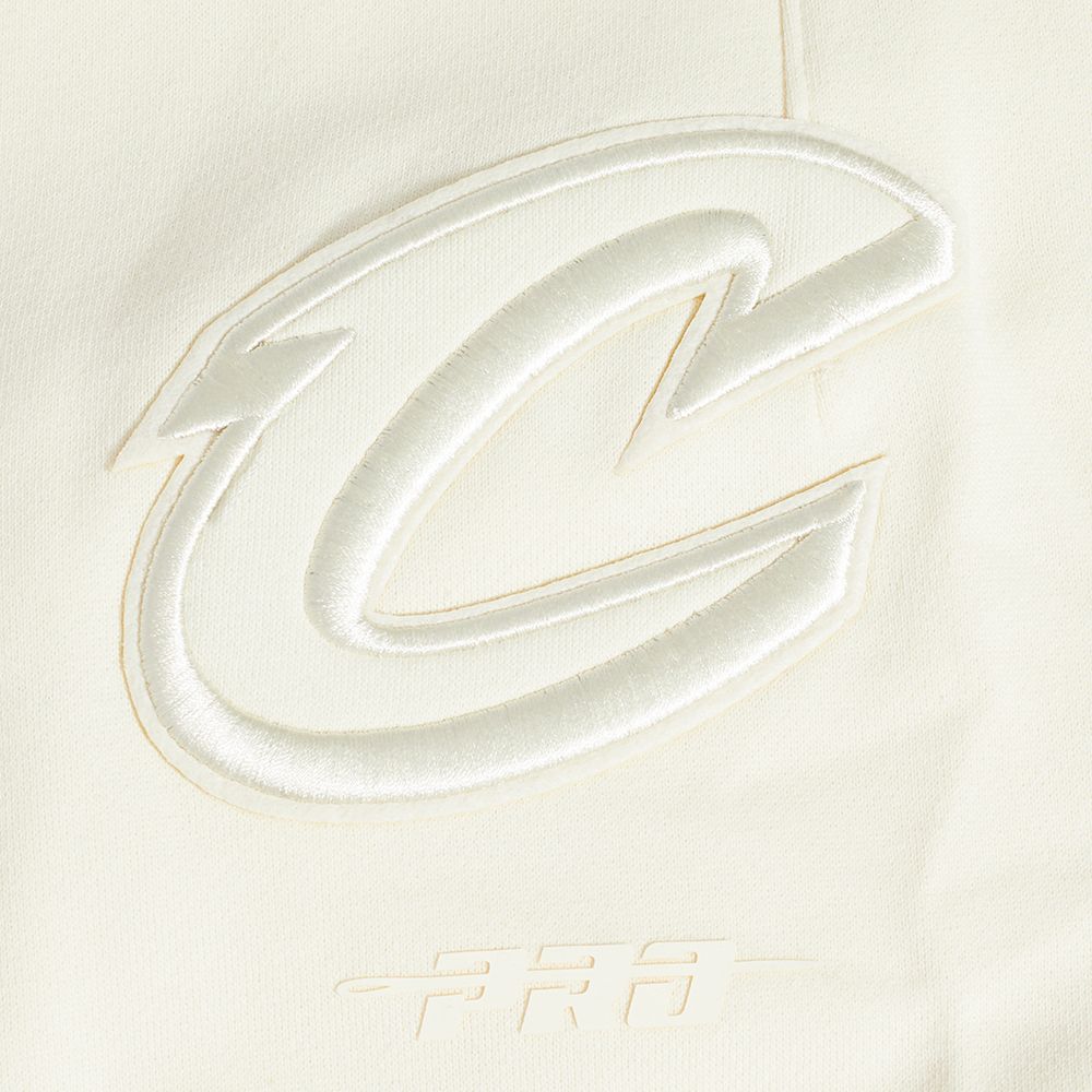 Pro Standard Men's Cleveland Cavaliers Off White Neutral Fleece Sweatpants product image