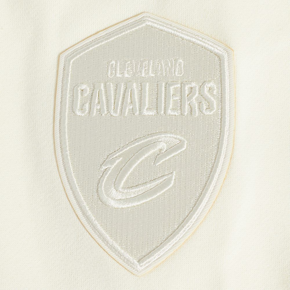 Pro Standard Men's Cleveland Cavaliers Off White Neutral Fleece Sweatpants product image