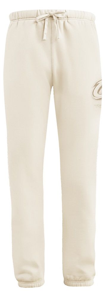 Pro Standard Men's Cleveland Cavaliers Off White Neutral Fleece Sweatpants product image