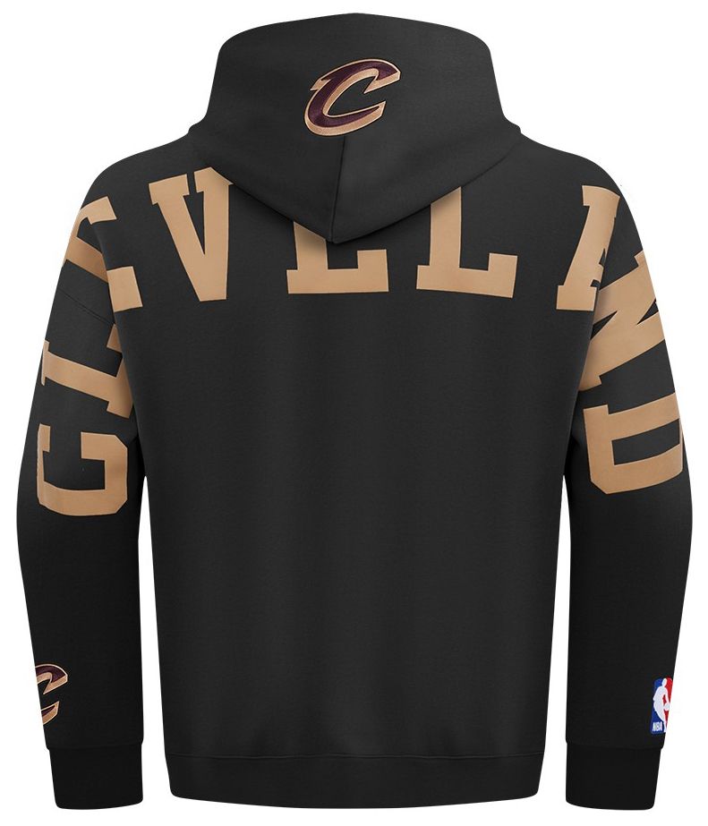Pro Standard Men's Cleveland Cavaliers Black Wingspan Drop Shoulder Hoodie product image