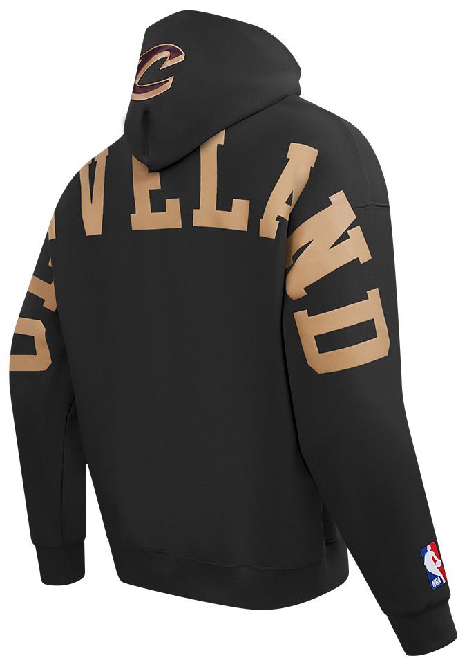 Pro Standard Men's Cleveland Cavaliers Black Wingspan Drop Shoulder Hoodie product image