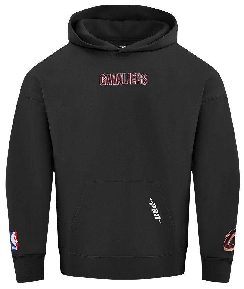 Pro Standard Men's Cleveland Cavaliers Black Wingspan Drop Shoulder Hoodie product image