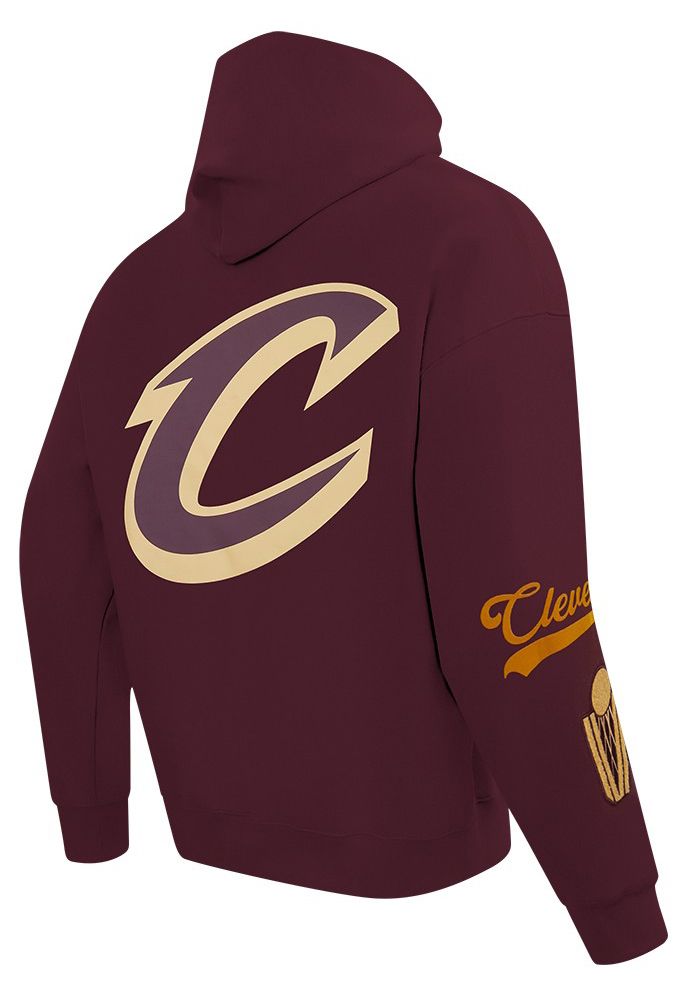 Pro Standard Men's Cleveland Cavaliers Maroon Living Large Hoodie product image