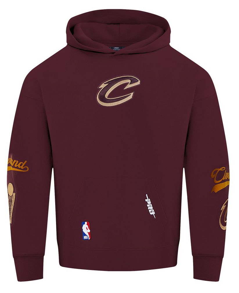 Pro Standard Men's Cleveland Cavaliers Maroon Living Large Hoodie product image