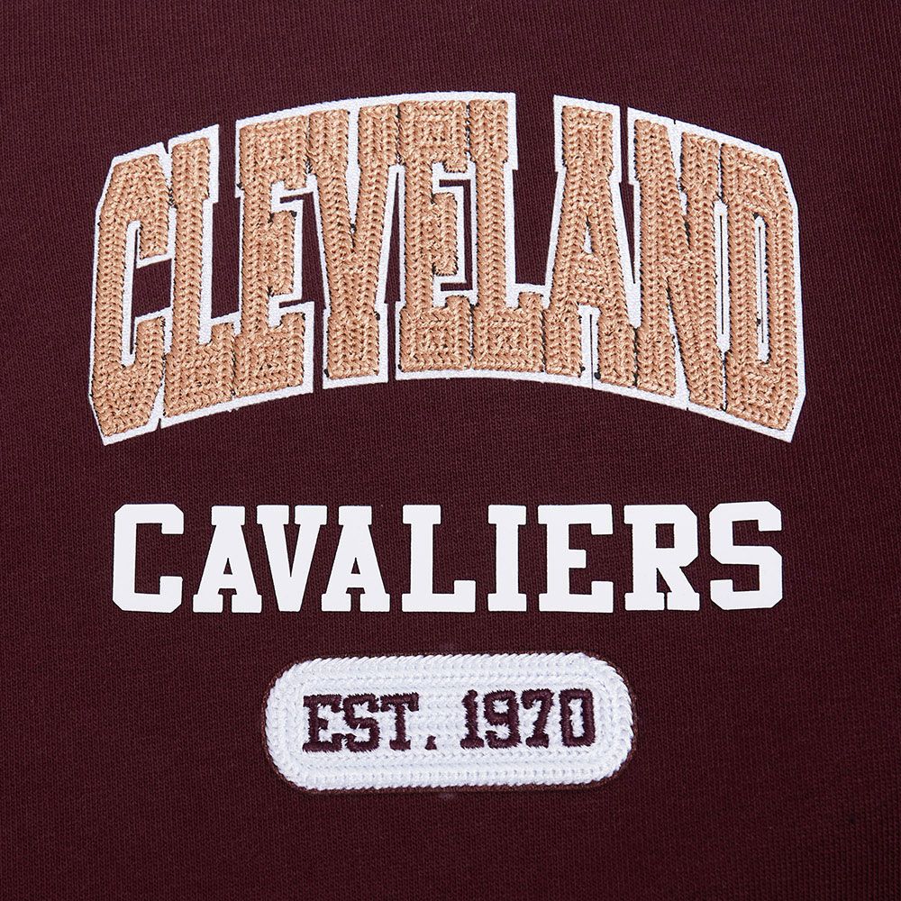 Pro Standard Men's Cleveland Cavaliers Maroon City Arch 1/4 Zip product image