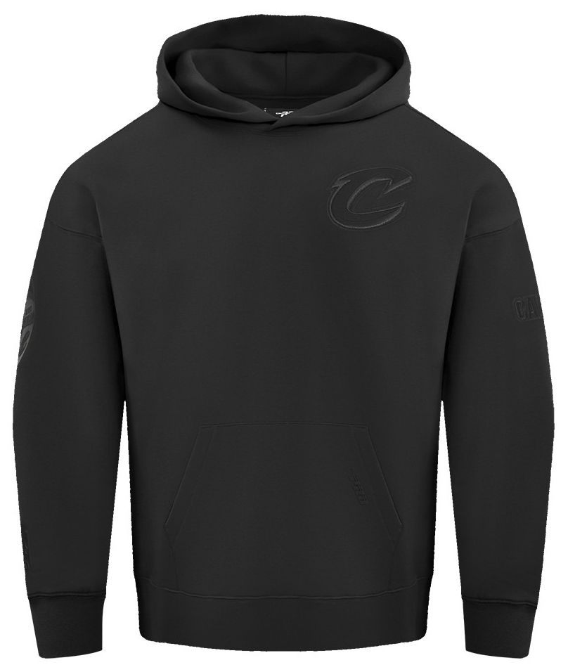 Pro Standard Men's Cleveland Cavaliers Black Neutral Drop Shoulder Fleece Hoodie product image