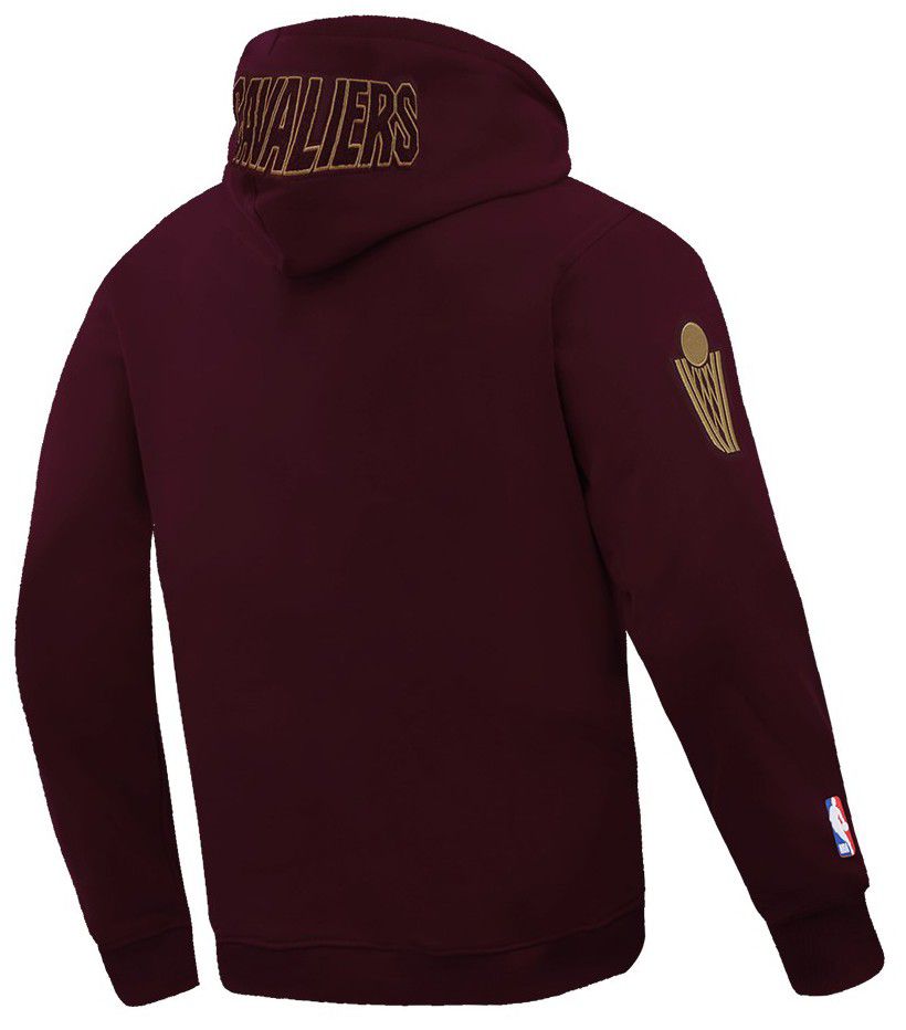 Pro Standard Men's Cleveland Cavaliers Red Chenille Pullover Hoodie product image