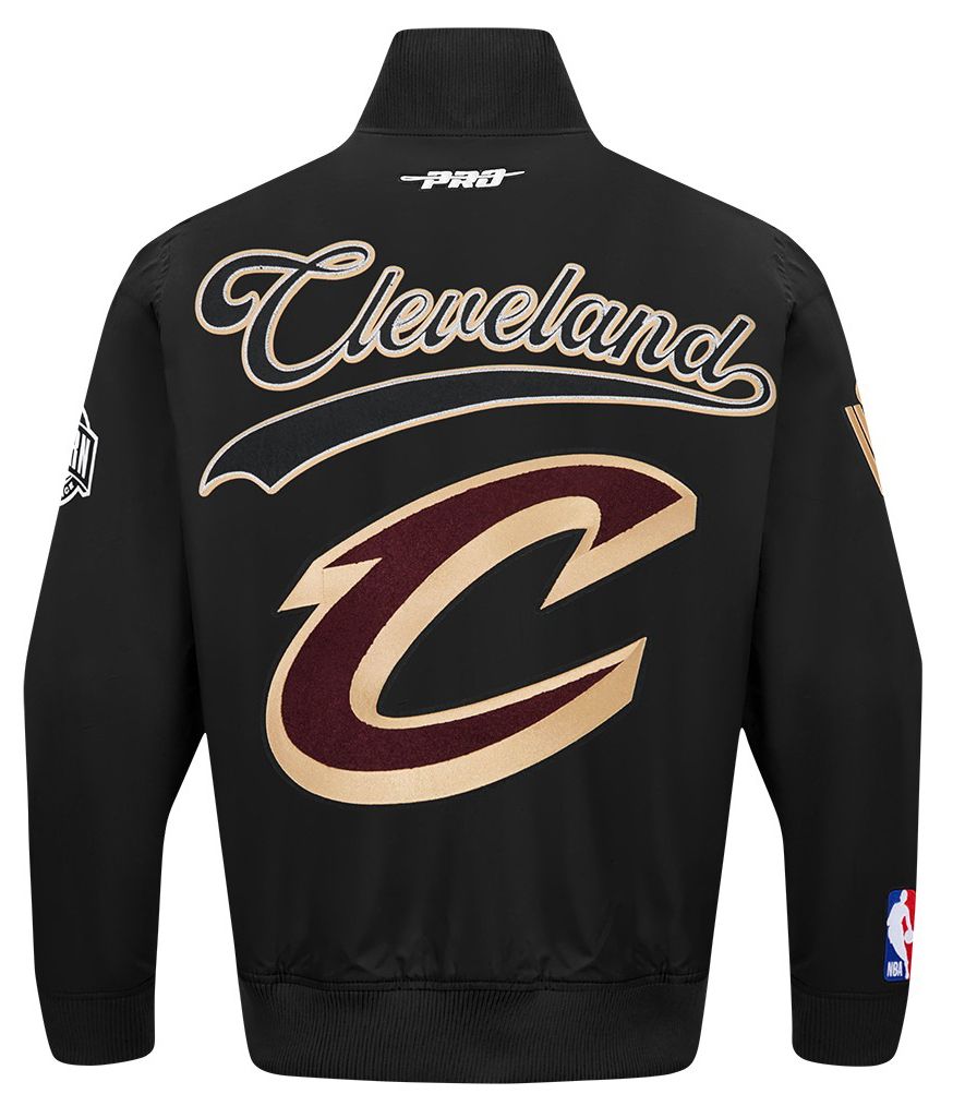 Pro Standard Men's Cleveland Cavaliers Black Living Large Jacket product image