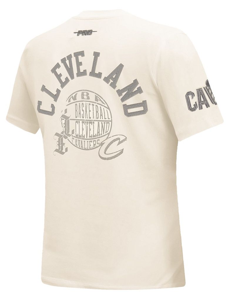 Pro Standard Women's Cleveland Cavaliers Off White Street Team Slim Fit T-Shirt product image
