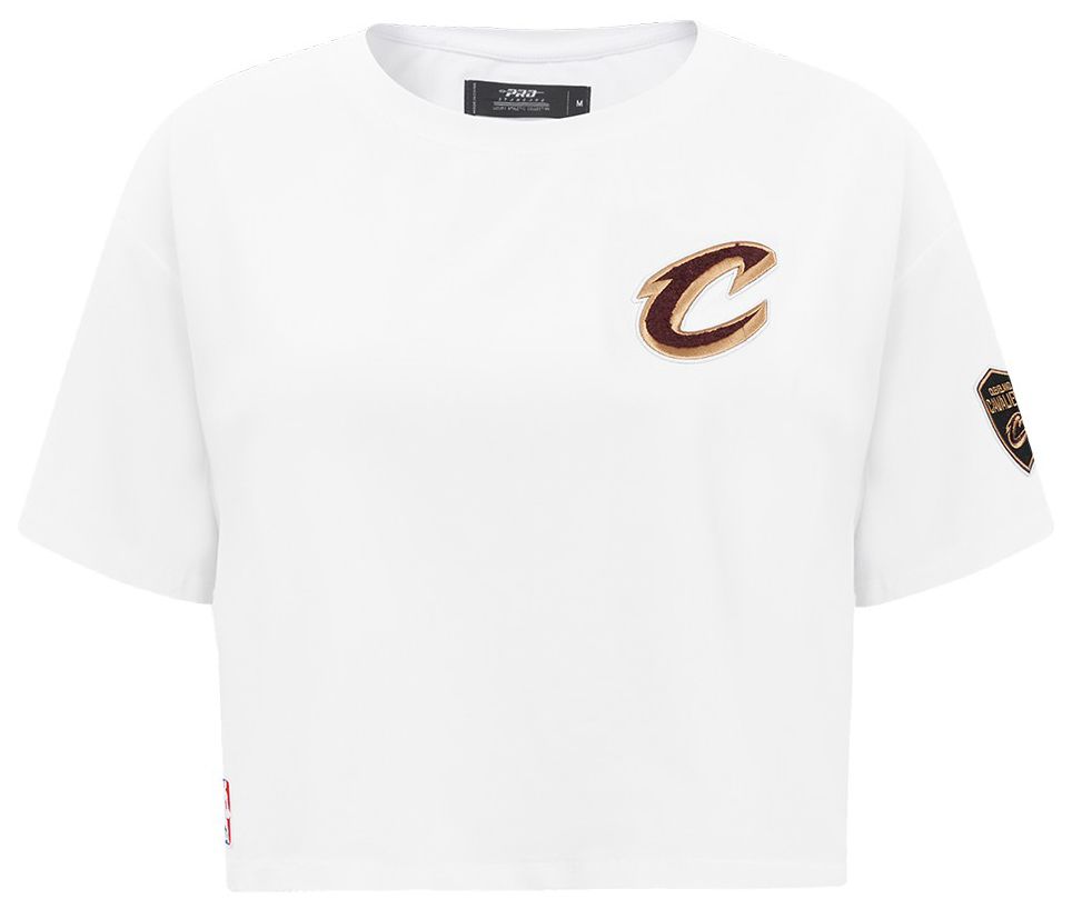 Pro Standard Women's Cleveland Cavaliers White Classic Boxy T-Shirt product image