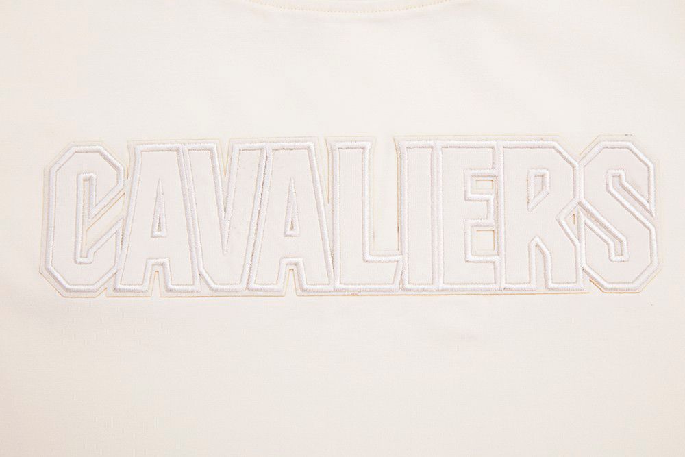 Pro Standard Women's Cleveland Cavaliers Off White Neutral Boxy T-Shirt product image