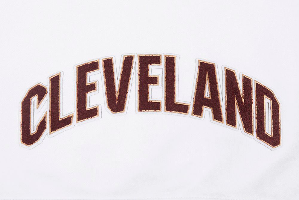 Pro Standard Women's Cleveland Cavaliers White Classic Hoodie Dress product image