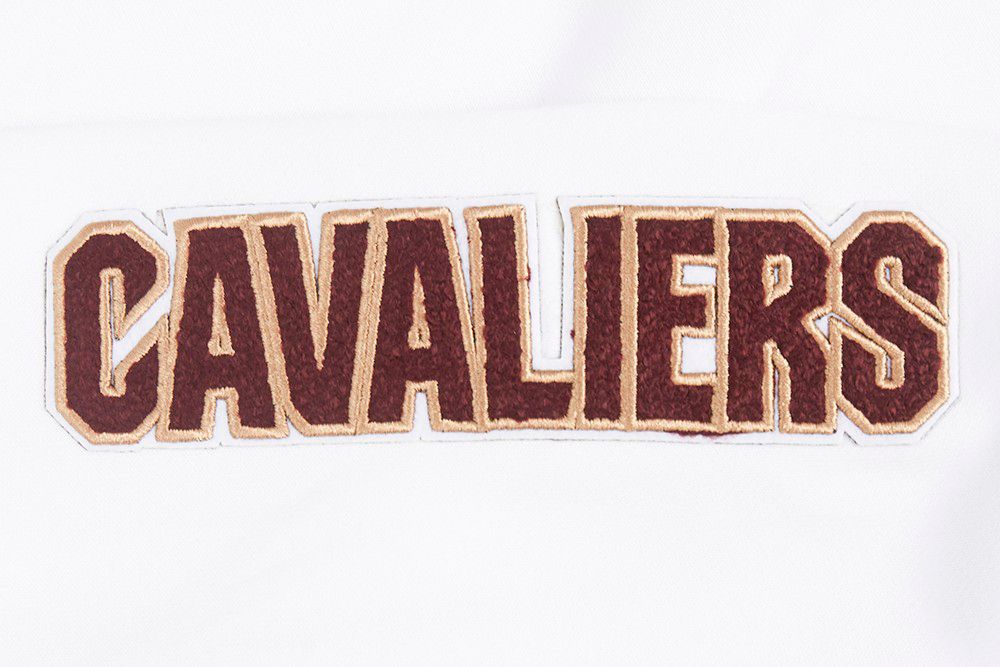 Pro Standard Women's Cleveland Cavaliers White Classic Hoodie Dress product image