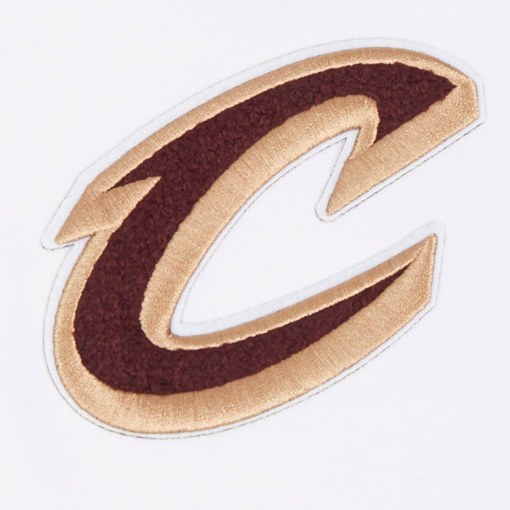 Pro Standard Women's Cleveland Cavaliers White Classic Hoodie Dress product image