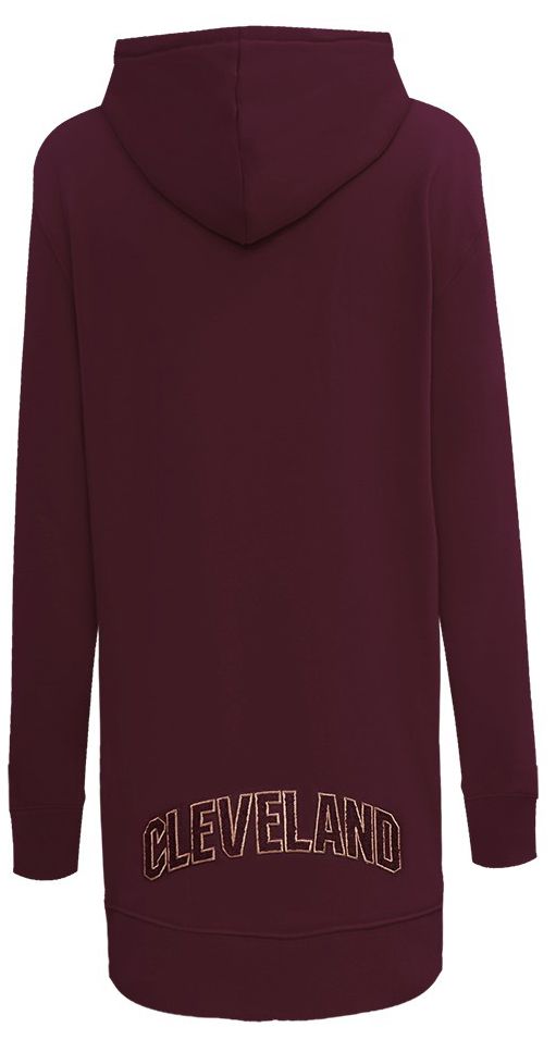 Pro Standard Women's Cleveland Cavaliers Red Classic Hoodie Dress product image