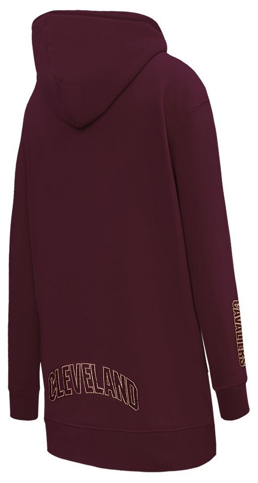 Pro Standard Women's Cleveland Cavaliers Red Classic Hoodie Dress product image