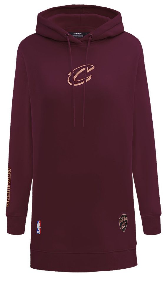 Pro Standard Women's Cleveland Cavaliers Red Classic Hoodie Dress product image