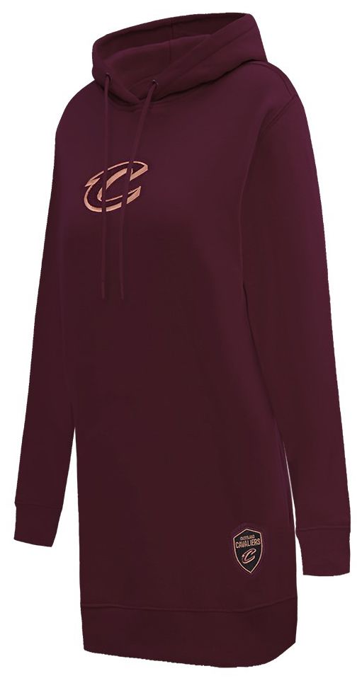 Pro Standard Women's Cleveland Cavaliers Red Classic Hoodie Dress product image