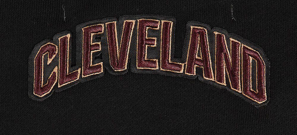 Pro Standard Women's Cleveland Cavaliers Black Classic Fleece Crewneck Sweatshirt product image
