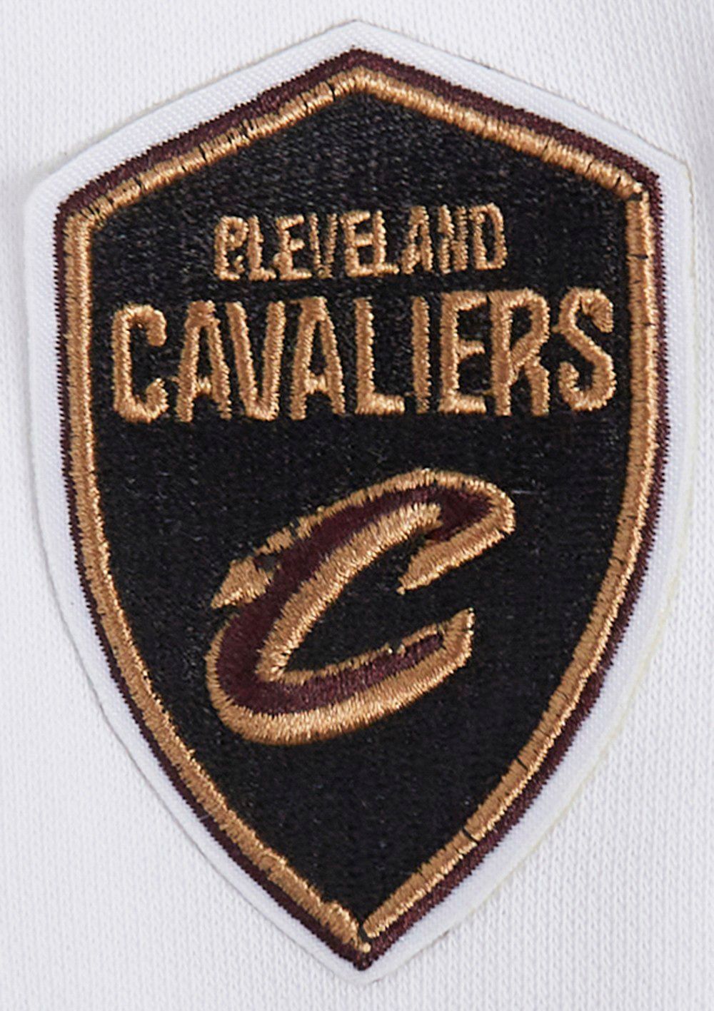 Pro Standard Women's Cleveland Cavaliers White Classic Fleece Crewneck Sweatshirt product image