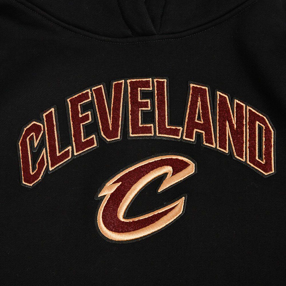 Pro Standard Women's Cleveland Cavaliers Black Classic Fleece Pullover Hoodie product image