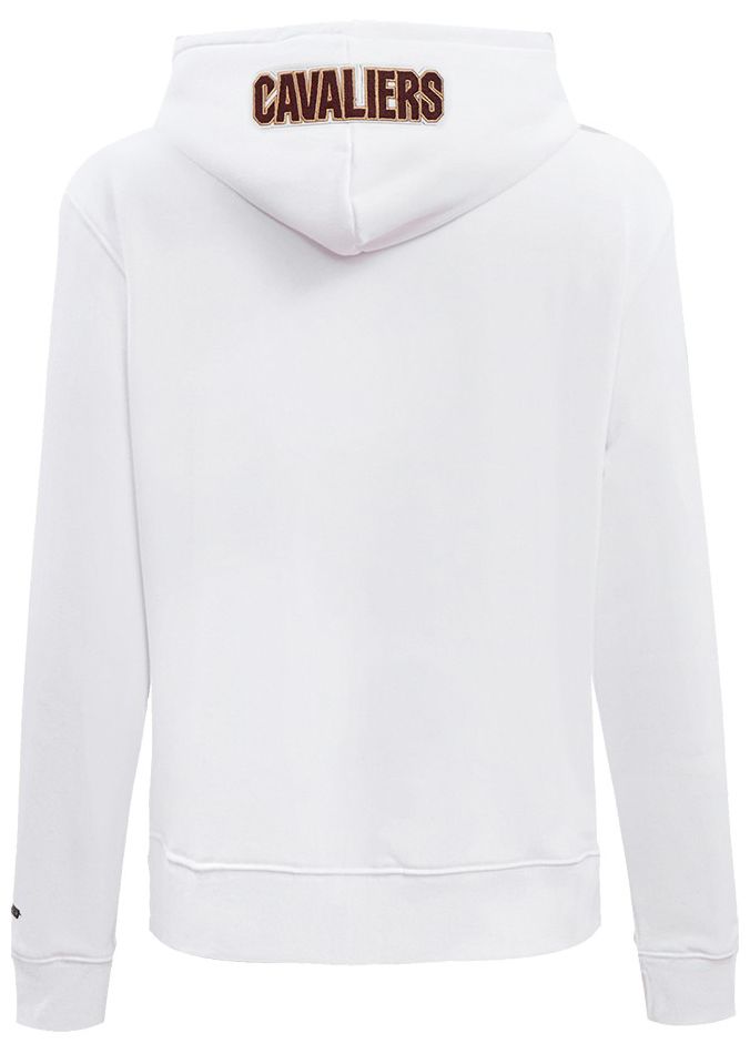 Pro Standard Women's Cleveland Cavaliers White Classic Fleece Pullover Hoodie product image