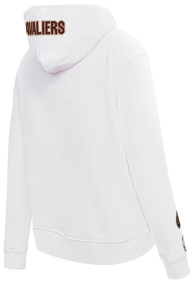 Pro Standard Women's Cleveland Cavaliers White Classic Fleece Pullover Hoodie product image