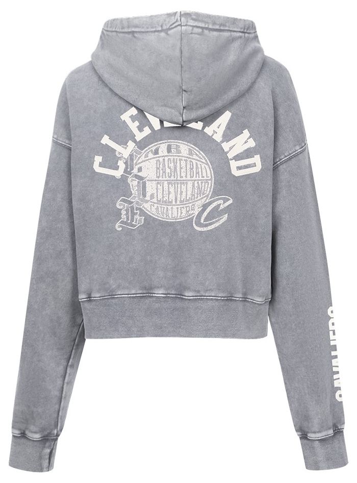 Pro Standard Women's Cleveland Cavaliers Grey Street Team Crewneck Sweatshirt product image