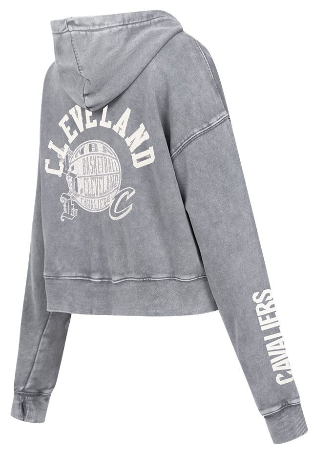 Pro Standard Women's Cleveland Cavaliers Grey Street Team Crewneck Sweatshirt product image