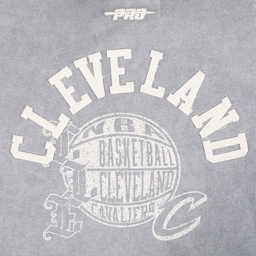 Pro Standard Women's Cleveland Cavaliers Grey Street Team Crewneck Sweatshirt product image